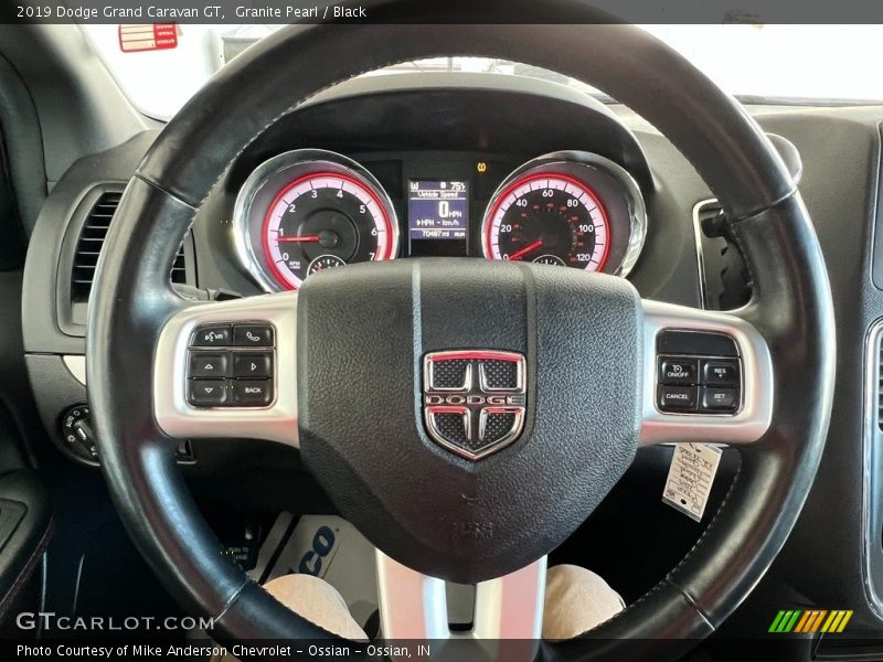 Granite Pearl / Black 2019 Dodge Grand Caravan GT
