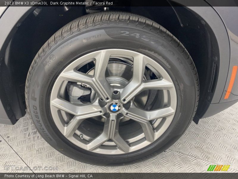 Dark Graphite Metallic / Tacora Red 2023 BMW X3 sDrive30i