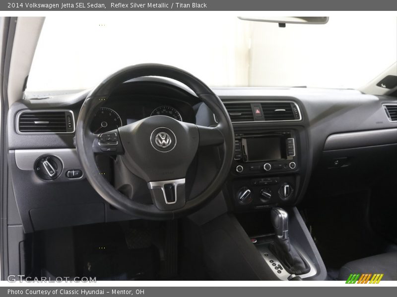 Dashboard of 2014 Jetta SEL Sedan