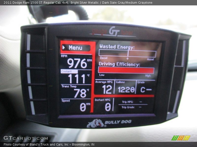 Bright Silver Metallic / Dark Slate Gray/Medium Graystone 2011 Dodge Ram 1500 ST Regular Cab 4x4