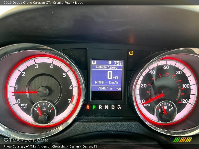 Granite Pearl / Black 2019 Dodge Grand Caravan GT