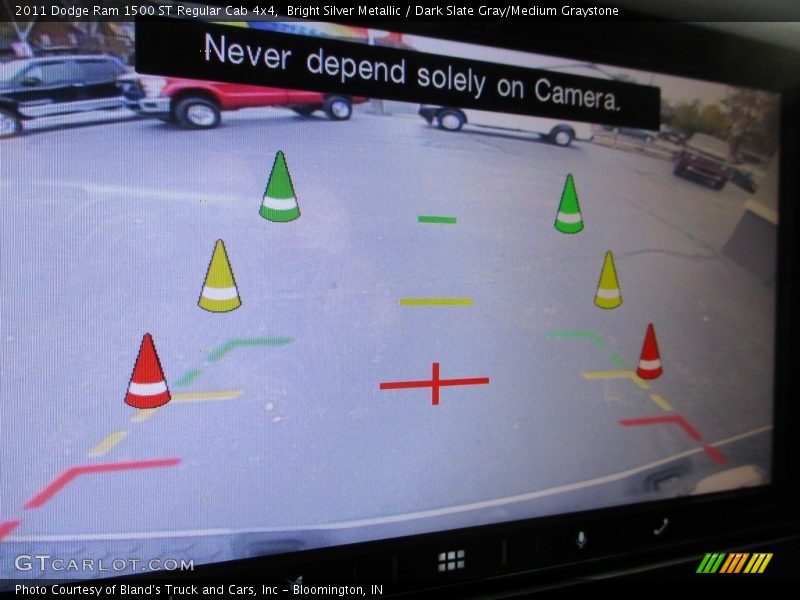 Bright Silver Metallic / Dark Slate Gray/Medium Graystone 2011 Dodge Ram 1500 ST Regular Cab 4x4