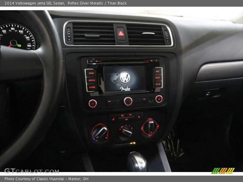 Controls of 2014 Jetta SEL Sedan