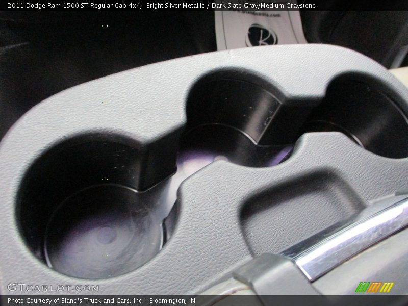 Bright Silver Metallic / Dark Slate Gray/Medium Graystone 2011 Dodge Ram 1500 ST Regular Cab 4x4