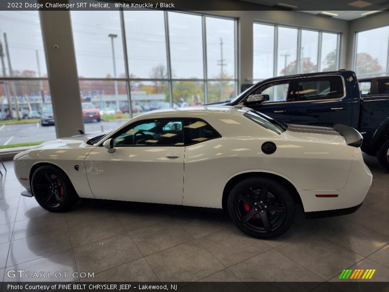 White Knuckle / Black 2022 Dodge Challenger SRT Hellcat