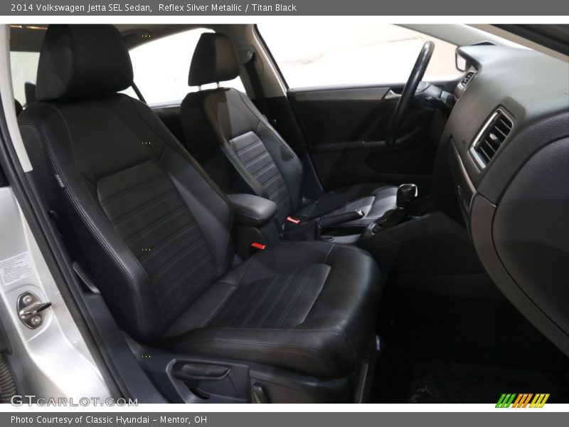 Front Seat of 2014 Jetta SEL Sedan