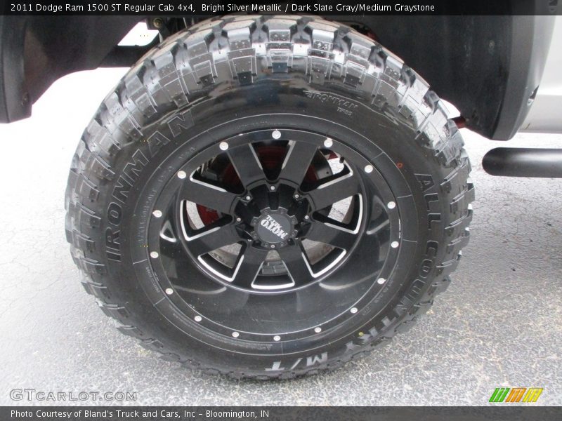 Bright Silver Metallic / Dark Slate Gray/Medium Graystone 2011 Dodge Ram 1500 ST Regular Cab 4x4