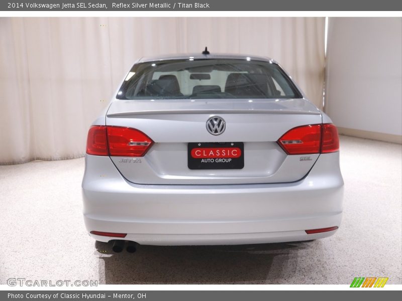 Reflex Silver Metallic / Titan Black 2014 Volkswagen Jetta SEL Sedan