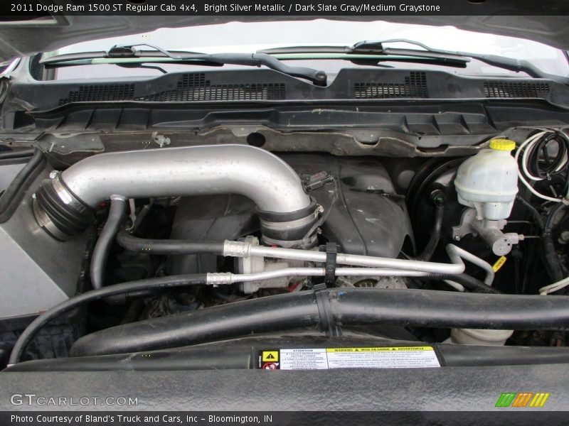 Bright Silver Metallic / Dark Slate Gray/Medium Graystone 2011 Dodge Ram 1500 ST Regular Cab 4x4