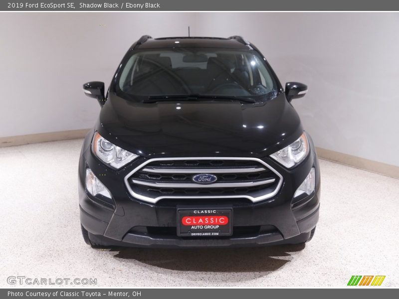 Shadow Black / Ebony Black 2019 Ford EcoSport SE