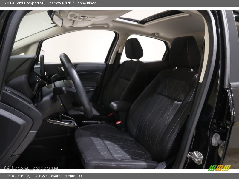 Shadow Black / Ebony Black 2019 Ford EcoSport SE