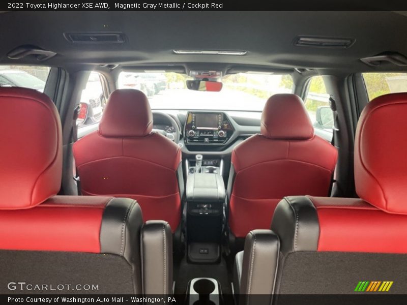 Magnetic Gray Metallic / Cockpit Red 2022 Toyota Highlander XSE AWD