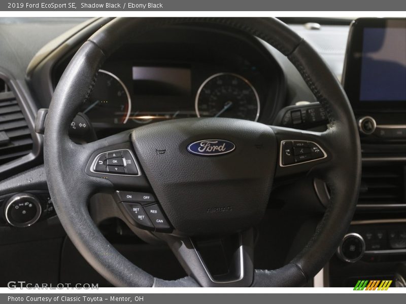 Shadow Black / Ebony Black 2019 Ford EcoSport SE