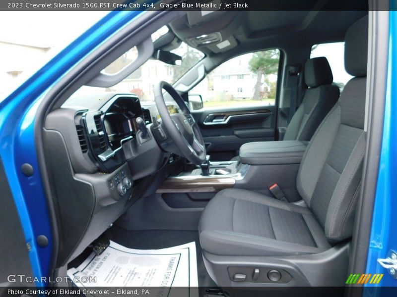  2023 Silverado 1500 RST Crew Cab 4x4 Jet Black Interior