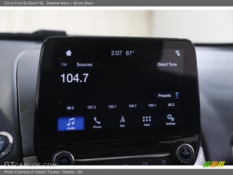 Shadow Black / Ebony Black 2019 Ford EcoSport SE