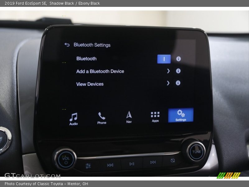 Shadow Black / Ebony Black 2019 Ford EcoSport SE