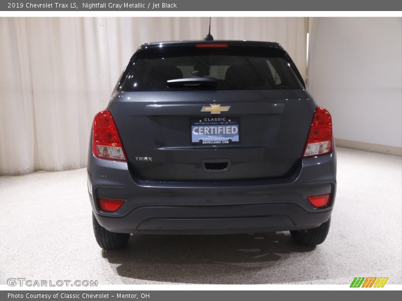 Nightfall Gray Metallic / Jet Black 2019 Chevrolet Trax LS