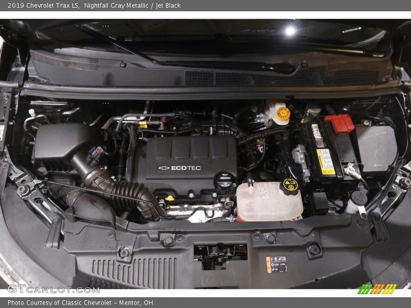 Nightfall Gray Metallic / Jet Black 2019 Chevrolet Trax LS