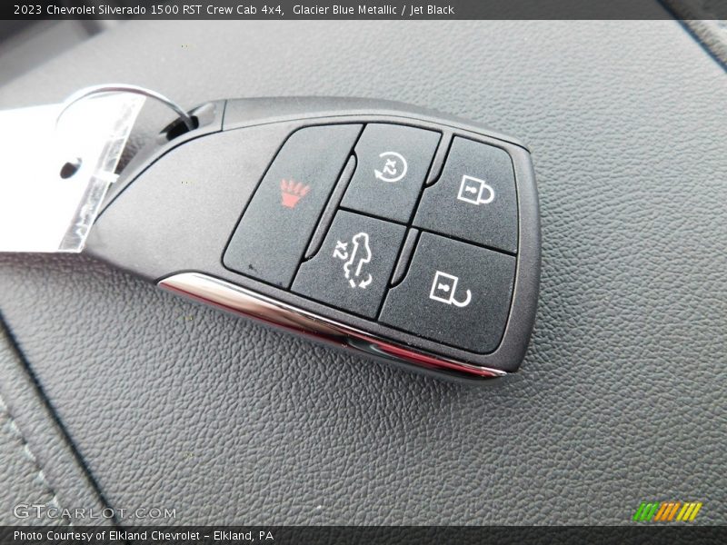Keys of 2023 Silverado 1500 RST Crew Cab 4x4