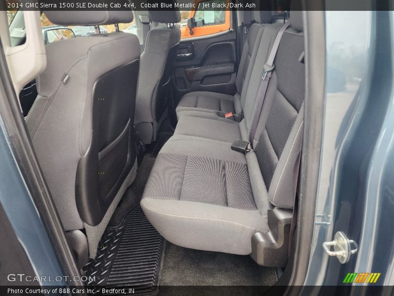 Cobalt Blue Metallic / Jet Black/Dark Ash 2014 GMC Sierra 1500 SLE Double Cab 4x4