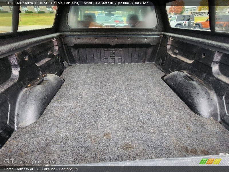 Cobalt Blue Metallic / Jet Black/Dark Ash 2014 GMC Sierra 1500 SLE Double Cab 4x4