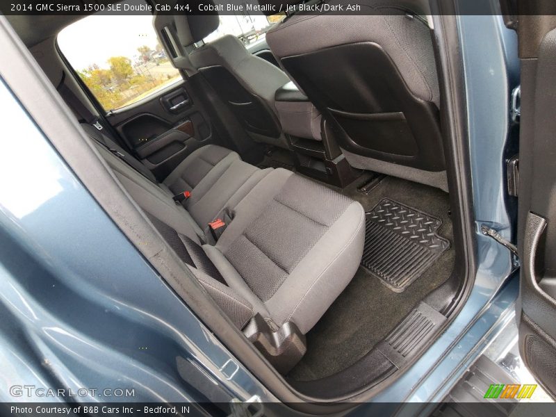 Cobalt Blue Metallic / Jet Black/Dark Ash 2014 GMC Sierra 1500 SLE Double Cab 4x4