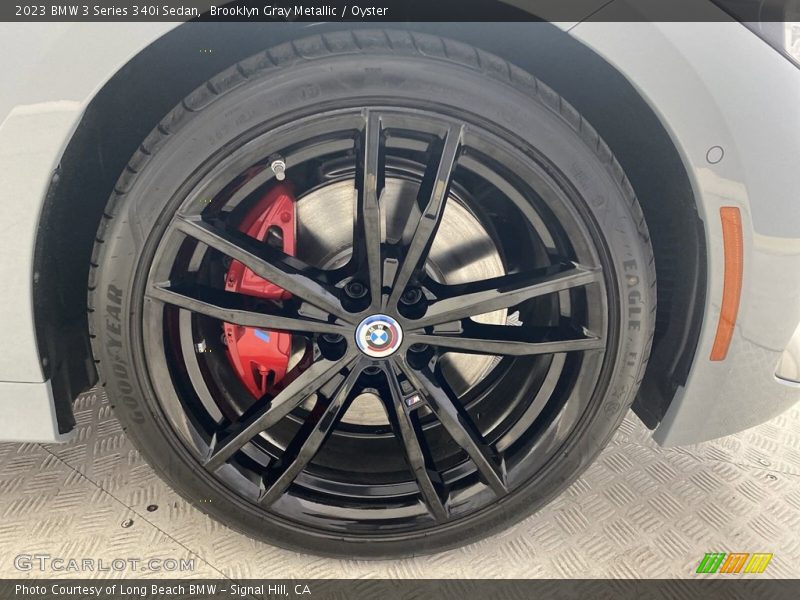Brooklyn Gray Metallic / Oyster 2023 BMW 3 Series 340i Sedan