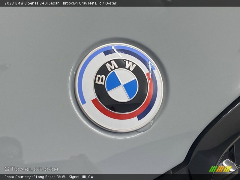 Brooklyn Gray Metallic / Oyster 2023 BMW 3 Series 340i Sedan