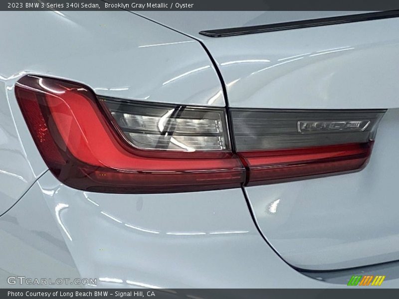 Brooklyn Gray Metallic / Oyster 2023 BMW 3 Series 340i Sedan