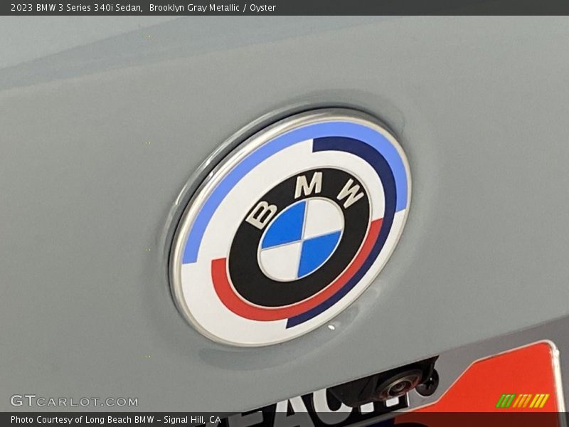 Brooklyn Gray Metallic / Oyster 2023 BMW 3 Series 340i Sedan