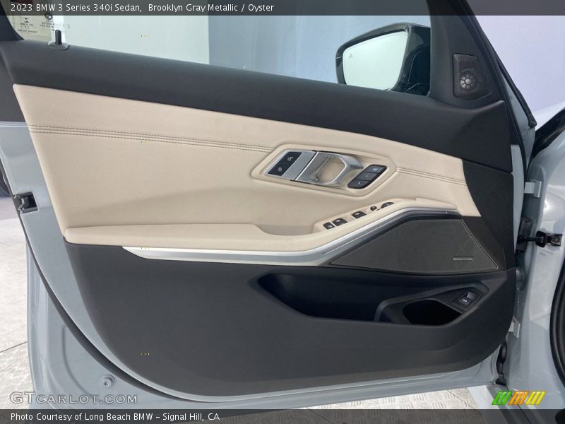 Brooklyn Gray Metallic / Oyster 2023 BMW 3 Series 340i Sedan