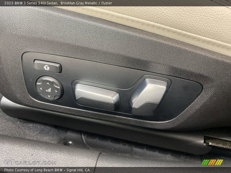 Brooklyn Gray Metallic / Oyster 2023 BMW 3 Series 340i Sedan