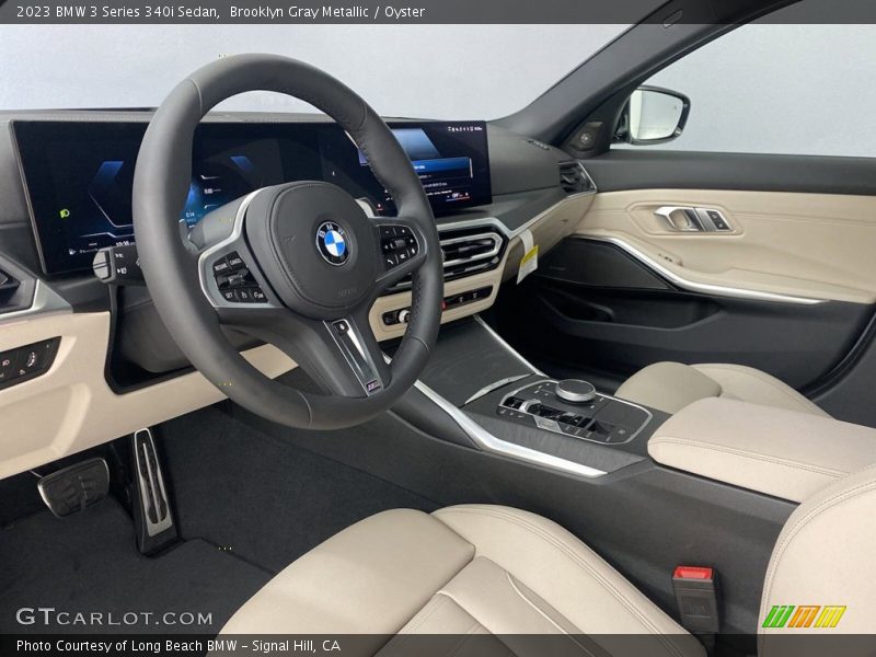 Brooklyn Gray Metallic / Oyster 2023 BMW 3 Series 340i Sedan