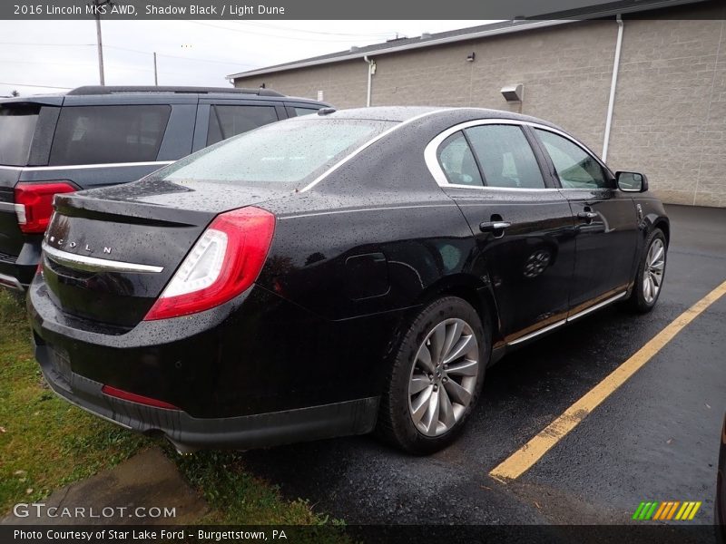 Shadow Black / Light Dune 2016 Lincoln MKS AWD
