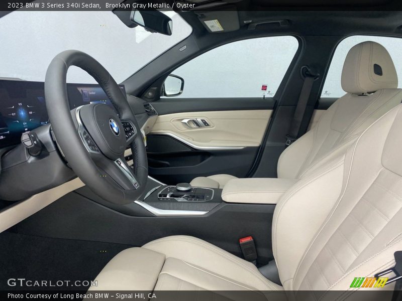 Brooklyn Gray Metallic / Oyster 2023 BMW 3 Series 340i Sedan