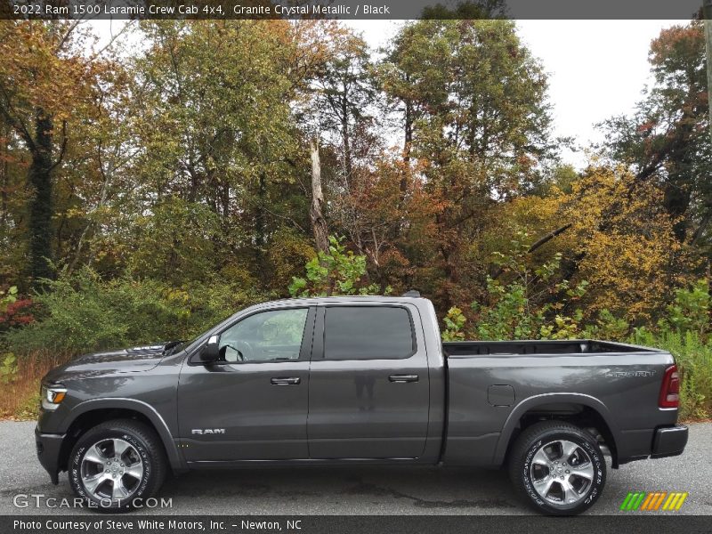  2022 1500 Laramie Crew Cab 4x4 Granite Crystal Metallic
