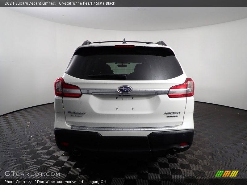Crystal White Pearl / Slate Black 2021 Subaru Ascent Limited