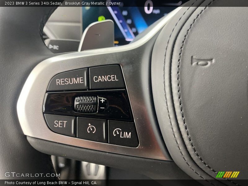 Brooklyn Gray Metallic / Oyster 2023 BMW 3 Series 340i Sedan