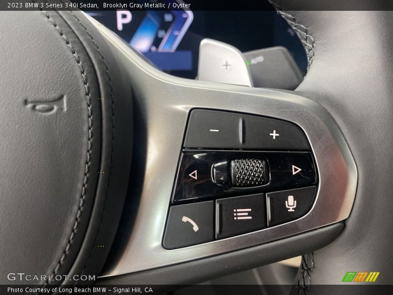 Brooklyn Gray Metallic / Oyster 2023 BMW 3 Series 340i Sedan