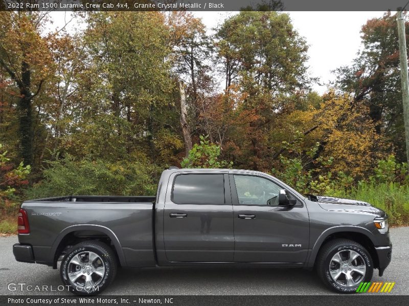  2022 1500 Laramie Crew Cab 4x4 Granite Crystal Metallic
