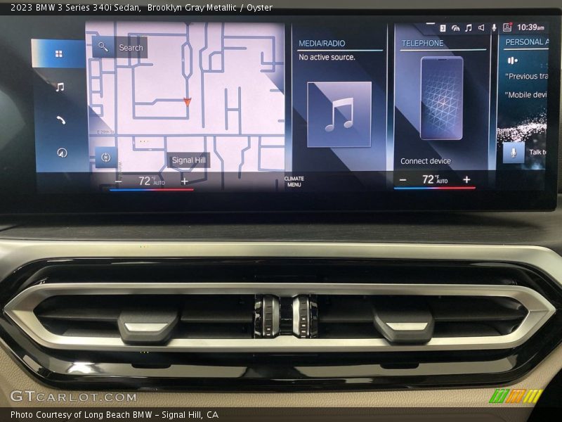 Brooklyn Gray Metallic / Oyster 2023 BMW 3 Series 340i Sedan