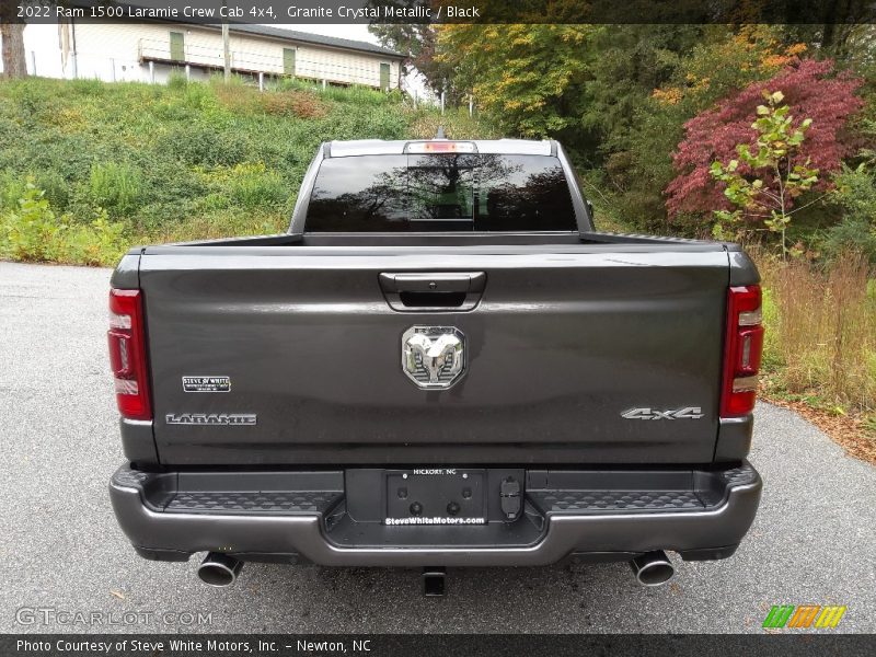 Granite Crystal Metallic / Black 2022 Ram 1500 Laramie Crew Cab 4x4