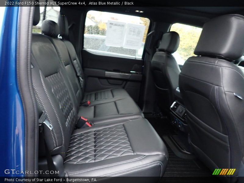 Atlas Blue Metallic / Black 2022 Ford F150 Sherrod XLT SuperCrew 4x4