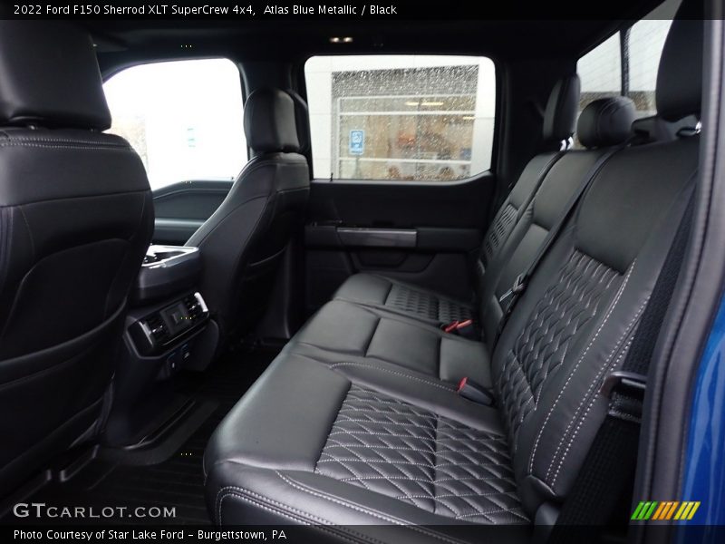 Atlas Blue Metallic / Black 2022 Ford F150 Sherrod XLT SuperCrew 4x4