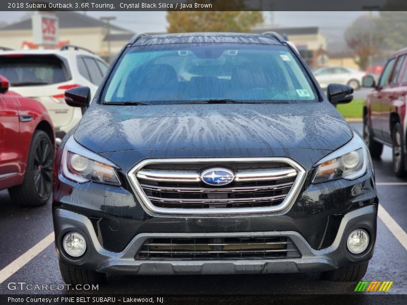 Crystal Black Silica / Java Brown 2018 Subaru Outback 3.6R Touring