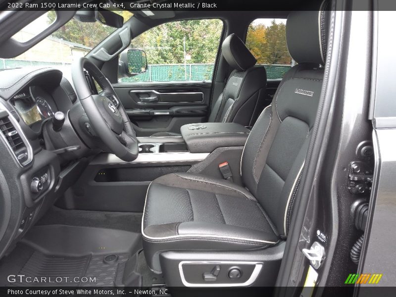  2022 1500 Laramie Crew Cab 4x4 Black Interior