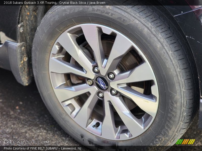 Crystal Black Silica / Java Brown 2018 Subaru Outback 3.6R Touring