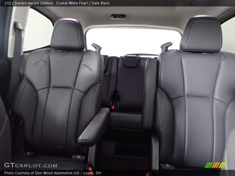 Crystal White Pearl / Slate Black 2021 Subaru Ascent Limited