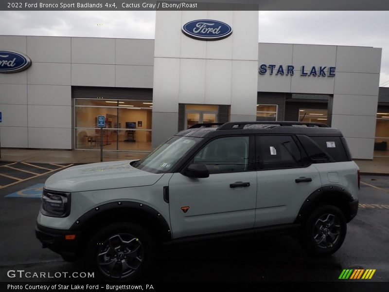 Cactus Gray / Ebony/Roast 2022 Ford Bronco Sport Badlands 4x4