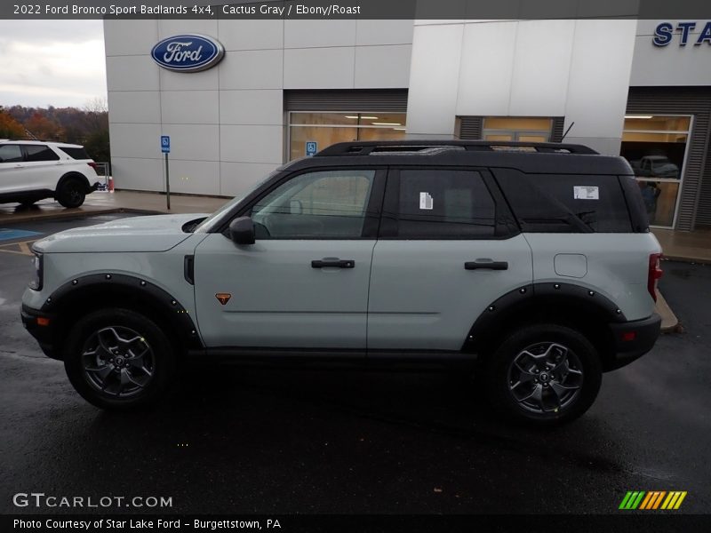Cactus Gray / Ebony/Roast 2022 Ford Bronco Sport Badlands 4x4